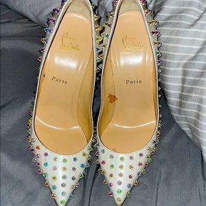 Louboutin Follies Spiked heels-39